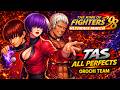 TAS KOF 98UM Orochi Team ALL PERFECTS O Chris O Shermie O Yashiro ARCADE