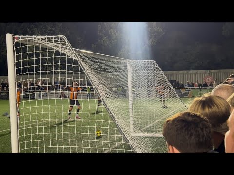 2025/2026 Fa cup 2nd Q Round Folkestone Invicta vs Maidstone United Donell Thomas goal 2-0 12/9/25