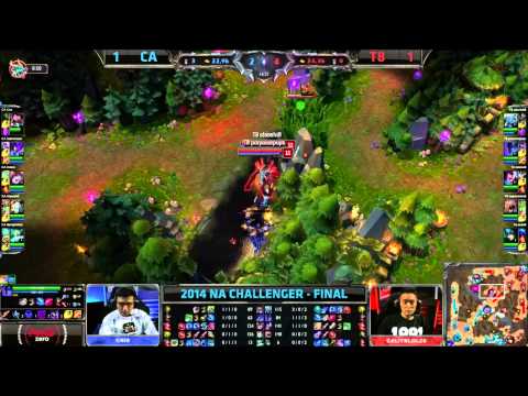 (24.08.2014) CA vs T8 G3 | Curse Academy vs Team 8 | NA CS Summer Playoff 2014