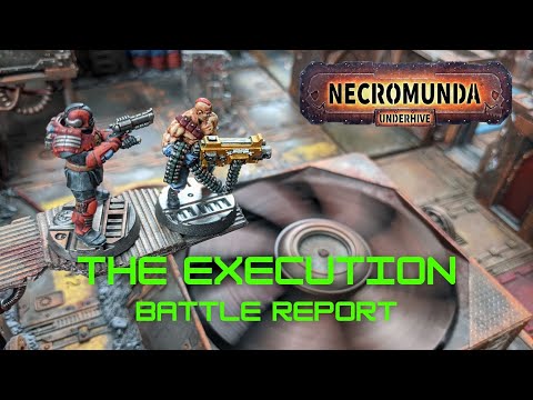 Necromunda Battle Report 3 - 5 turns until he's burger-meat! Enforcers vs Orlock