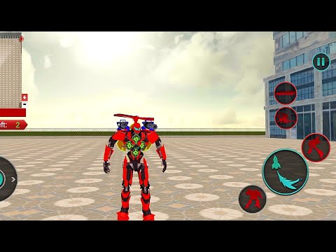 Flying Dragon Robot Transform Formula Game - Android Gameplay