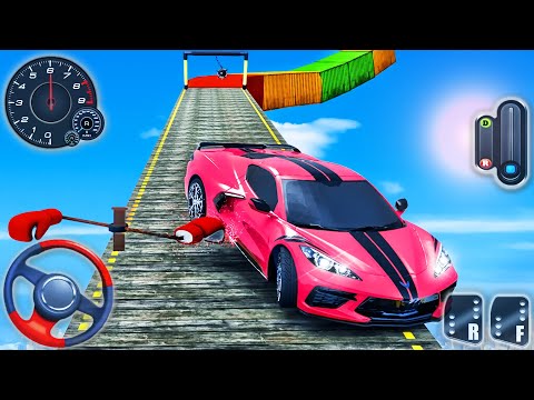Mega Car Stunts 2021 - Impossible Ramp Car Racing Simulator 3D - Android GamePlay
