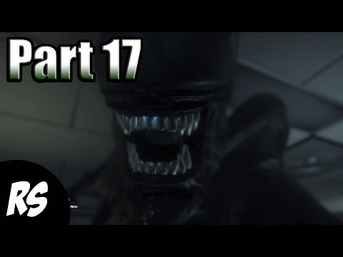 Alien Isolation Gameplay Walkthrough Part 17 (Lock Down the Server Farm)
