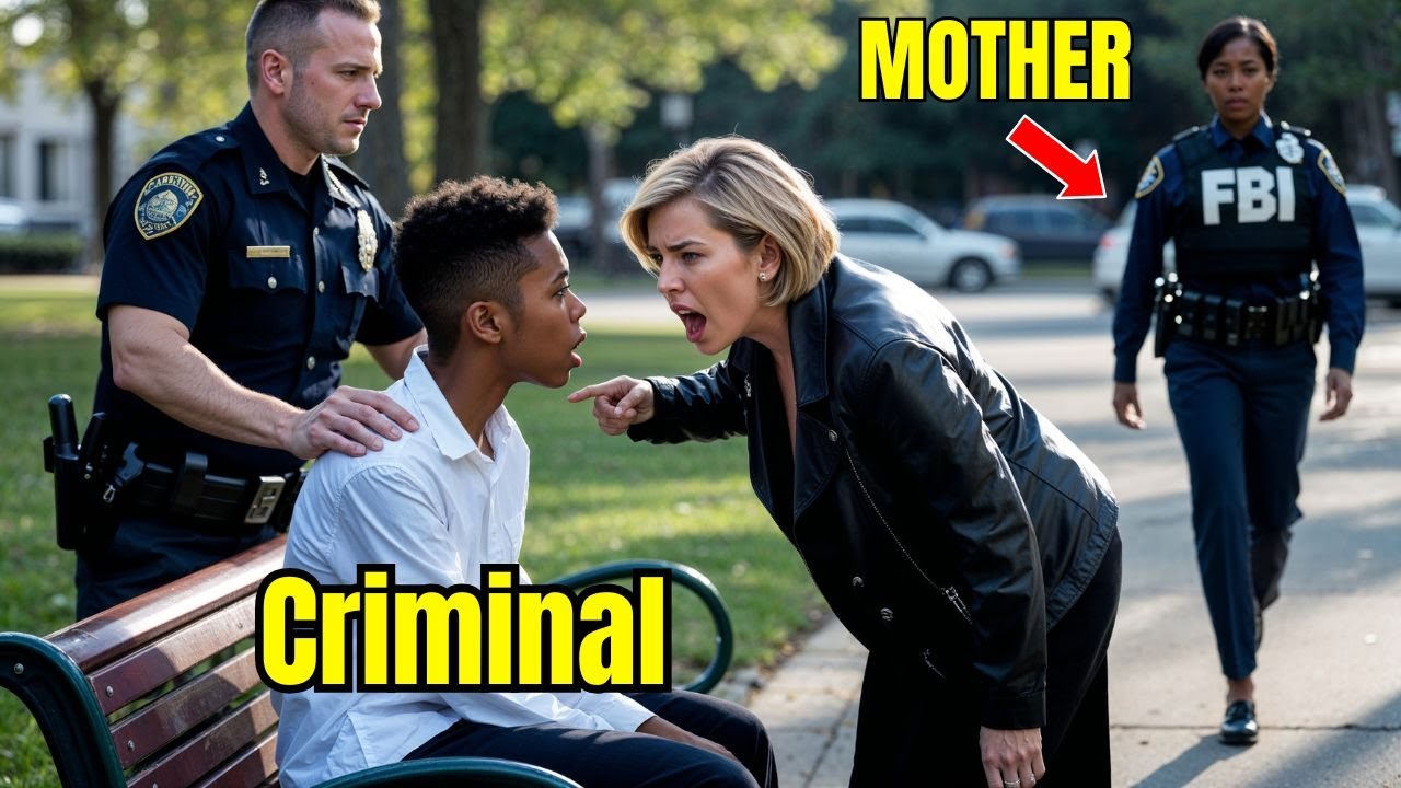 White Woman Calls Cops on Black Schoolboy, Then Freezes When His Mother is FBI Agent.