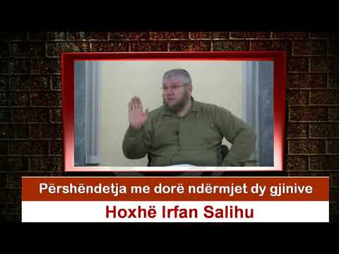 Përshëndetja me dorë ndërmjet dy gjinive  - Hoxhë Irfan Salihu