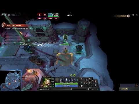 Aghanim's Labyrinth Splitting hair Trap Zero Death Grand Magus