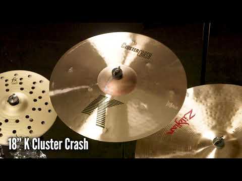 Zildjian K0933 18" K Cluster Crash Cymbal image 2