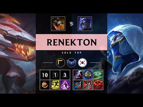 Renekton Top vs Shen - KR Diamond Patch 25.17