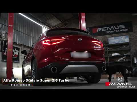 Alfa Romeo Stelvio, Remus Sport Exhaust