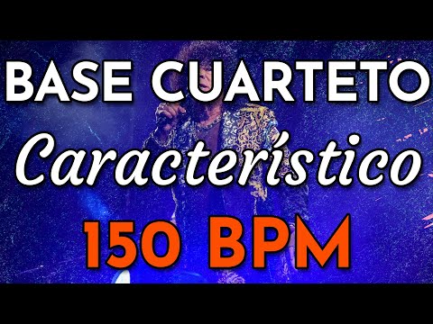 Base de CUARTETO CARACTERÍSTICO • 150 BPM • Loop Percusión Para Practicar / Improvisar