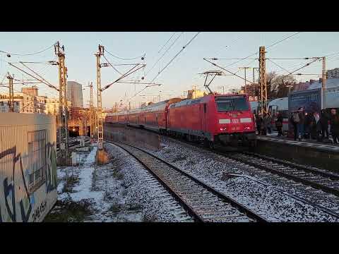 Abfahrt RE50 nach Bebra am Bahnhof Frankfurt Süd