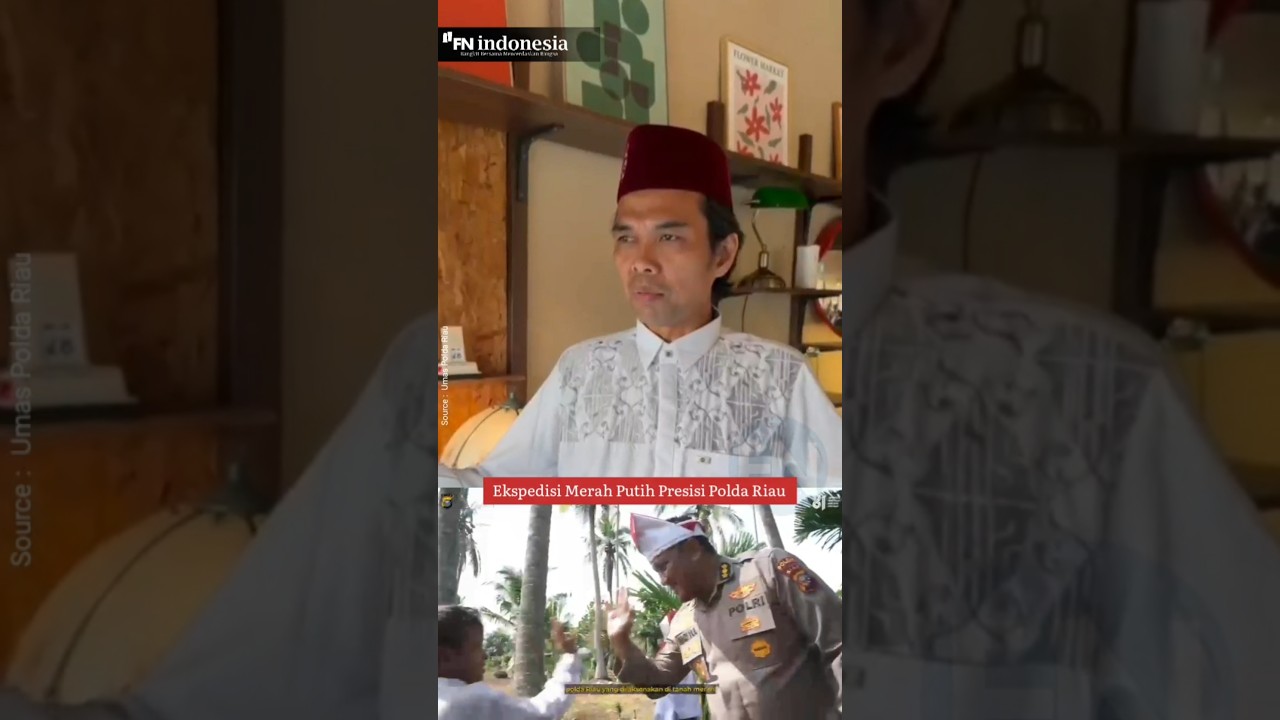 Ustaz Abdul Somad Apresiasi Ekspedisi Merah Putih Presisi Polda Riau: Perkuat NKRI hingga Wilayah 3T