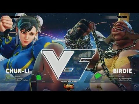 Street Fighter V: Mad Catz V Cup Day 2 Exhibition - Floe (Chun-Li) vs PH LPN (Birdie)