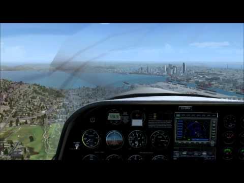 FSX Fun Flight - Diamond DA-20 Sight Seeing