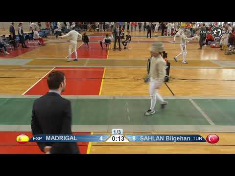 2020 xx T32 14 M S Individual Porec CRO ZC Cadets 8 SAHLAN TUR vs MADRIGAL ESP