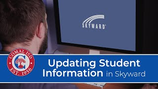 Updating Student Information in Skyward