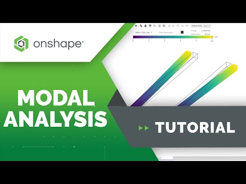 Introduction to Modal Analysis in Onshape