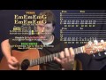 Enter Sandman (Metallica) Guitar Lesson Chord Chart