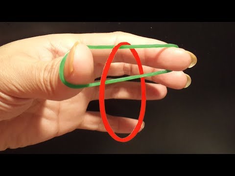 3 Easy rubber band magic tricks with tutorial [Magic tutorials #7]
