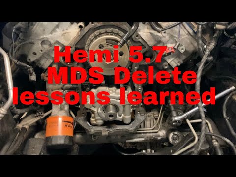 Hemi 5.7 MDS delete, Lessons Learned