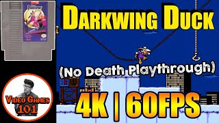 Darkwing Duck | No Death Playthrough | 4K 60FPS | Video Games 101