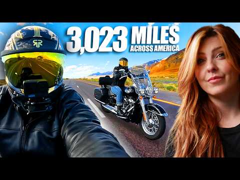 Riding a New Harley-Davidson Across America With My Girlfriend (Part 1)