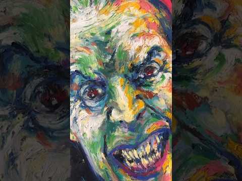 Experimentando Sennelier Oil Pastels pela primeira vez: Nicolas Cage como Drácula em Renfield