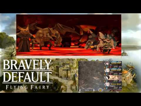 Lets Play Bravely default Flying fairy part 25 the fire temple