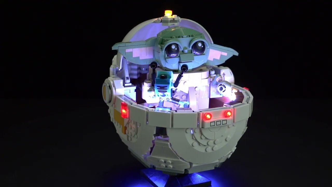 BrickBling LED-Licht-Set für LEGO® Star Wars: Grogu (75403)