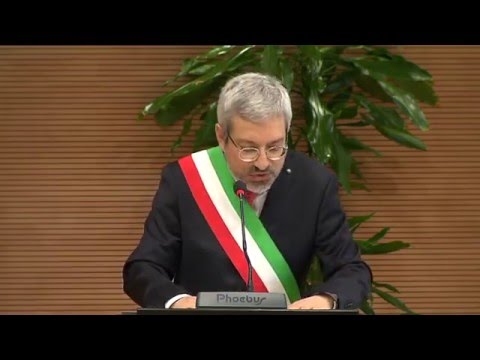 40° terremoto Friuli. Discorso sindaco Udine Honsell