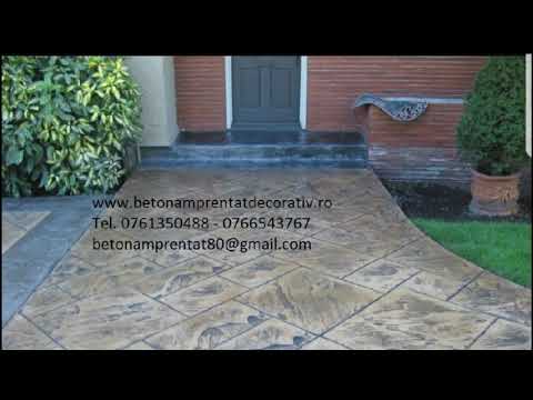 Beton Amprentat Piscu Reghiului - Vrancea  Tel.0761350488 -0766543767