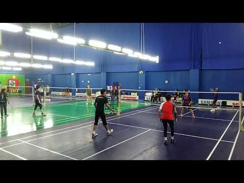 Badminton MuhibbahTeam Sparring - Azmir / Shima Vs Khai / Iqbal