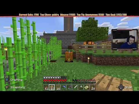 Minecraft  Chill Stream  Jan  12, 2019 pt3   Barn Completion and Livestock Wrangling
