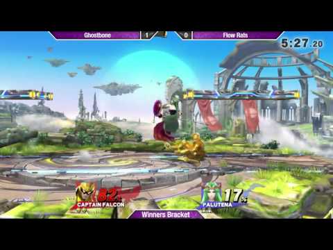 SAFGC R1 - Ghostbone (C. Falcon) vs Flow Rats (Palutena) - Smash 4