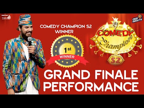 COMEDY CHAMPION S2 WINNER BHARAT MANI PAUDEL || GRAND FINALE PERFORMANCE
