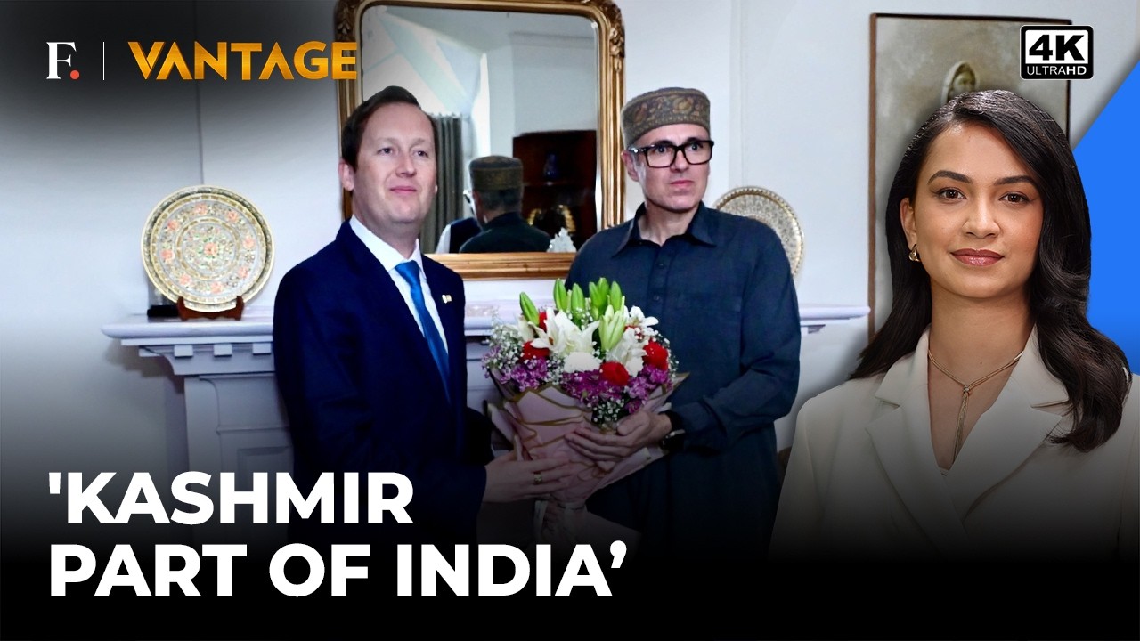 ‘J&K Is An Important Part Of India’: US Ambassador Sergio Gor In Srinagar | Vantage on Firstpost |4K