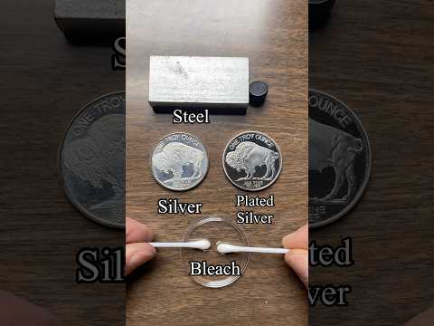 Bleach Test - Tarnishes Silver ⚠️