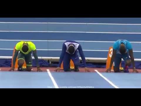 IAAF Indoor Grand Prix birmingham 2015 - Michael Rodgers 6.57 - Men's 60 Metres Heat 2