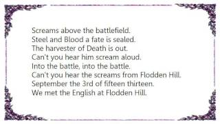 Grave Digger - The Battle of Flodden Lyrics