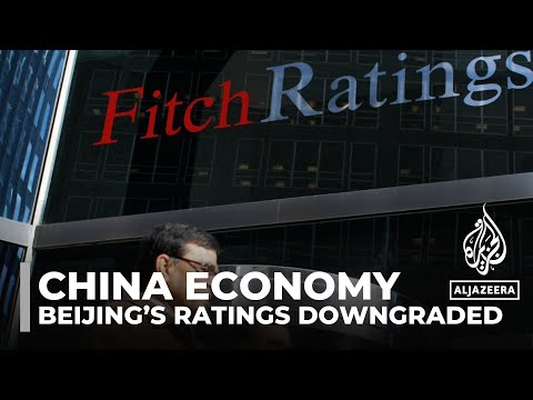 Ratings agency Fitch lowers China’s sovereign credit outlook to negative