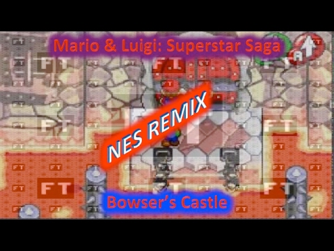 Mario & Luigi: Superstar Saga - Bowser's Castle (8-bit NES Remix, FamiTracker)