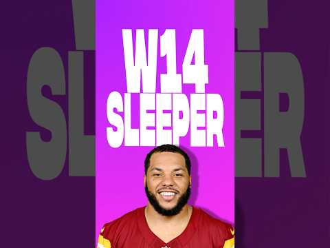 Thumbnail for 3 fantasy football sleepers you must start in week 14
