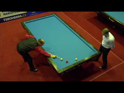 EC Classic teams 2017 Prague Final - Villiers vs.  Havlik 1-cushion