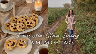Slow Living With Two Children in the English Countryside | Cosy Halloween Baking & Village Life UK