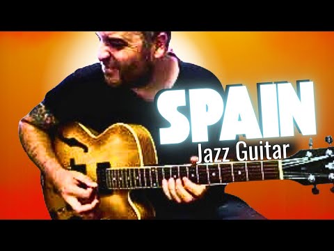 "Spain" (Chick Corea) guitar improvisation