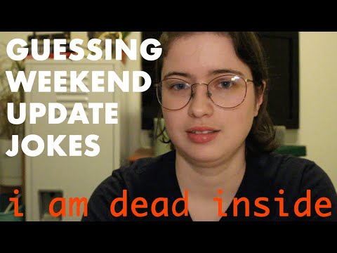 the worst episode yet! Guessing SNL Weekend Update Jokes (Jan 30, 2021)