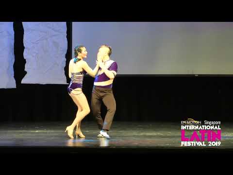 SILF Asia Latin Championship 19 - Bachata Open 2nd Runner Up - Michael & Ching (Singapore)