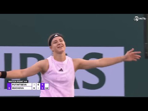 25. Muchova, Indian Wells, R1, 2023