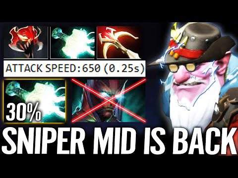🔥 SNIPER Carry is Back! MoM 1st + Mjollnor MAX Electric 100% Counter Terror Paparazzi Dota 2 Pro
