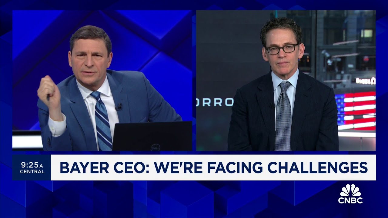 Bayer CEO on turnaround strategy: We've taken out multiple levels of hierarchy